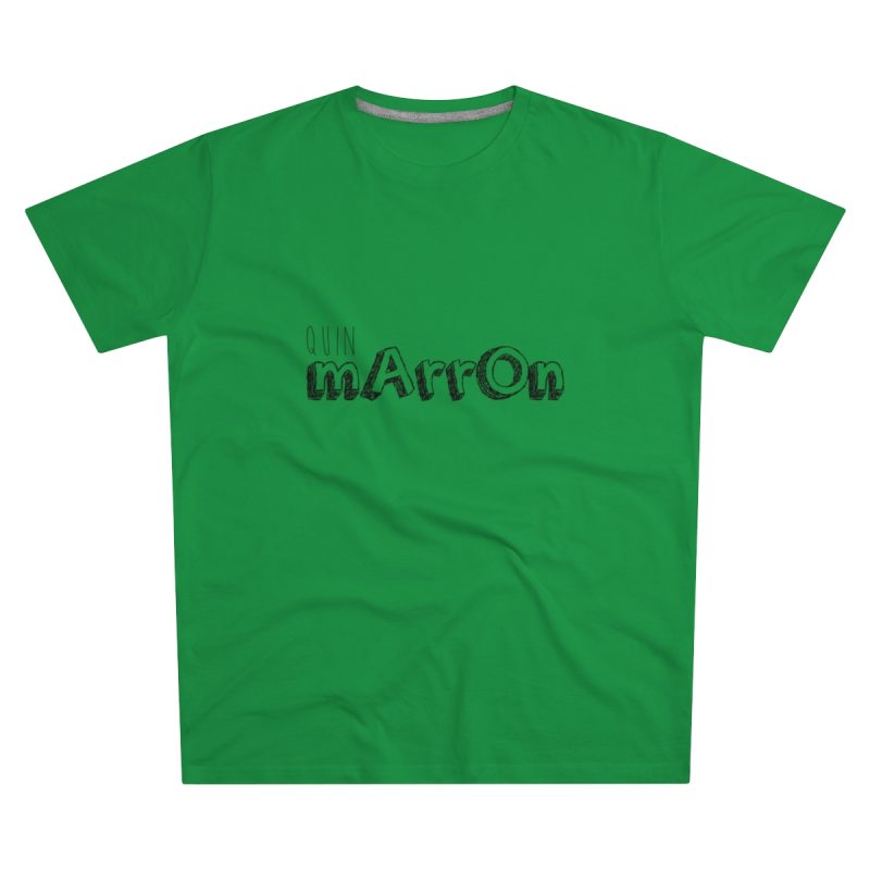 Camiseta hombre corte moderno - Verde Kelly - Camiseta «Quin marrón»