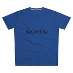Camiseta hombre corte moderno - Azul royal intenso - Camiseta «Quin marrón» Camiseta hombre corte moderno - Azul royal intenso - Camiseta «Quin marrón»