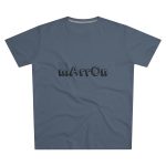 Camiseta hombre corte moderno - Azul marino - Camiseta «Quin marrón» Camiseta hombre corte moderno - Azul marino - Camiseta «Quin marrón»