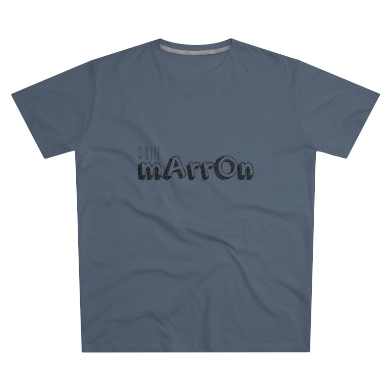 Camiseta hombre corte moderno - Azul marino - Camiseta «Quin marrón»
