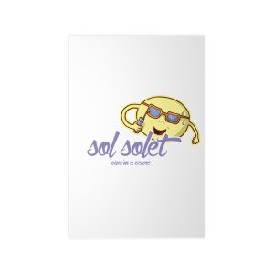 Poster en papel fotografico - Camiseta Sol solet, vine’m a veure