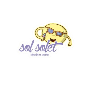 Pegatinas de vinilo troqueladas - Camiseta Sol solet, vine’m a veure