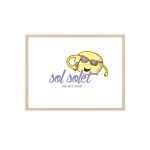 Poster con marco de madera - Marco de madera natural - Camiseta Sol solet, vine’m a veure Poster con marco de madera - Marco de madera natural - Camiseta Sol solet, vine’m a veure