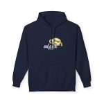 Sudadera Softstyle con capucha - Azul marino - Camiseta Sol solet, vine’m a veure Sudadera Softstyle con capucha - Azul marino - Camiseta Sol solet, vine’m a veure