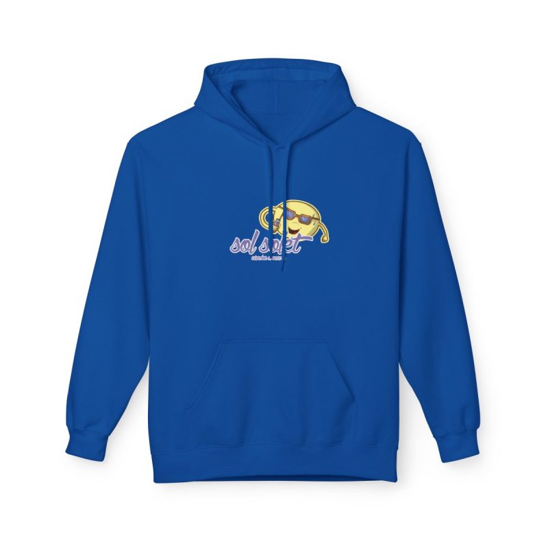 Sudadera Softstyle con capucha - Azul royal - Camiseta Sol solet, vine’m a veure
