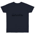 Camiseta punto liso - Azul marino - Camiseta «Quin marrón»