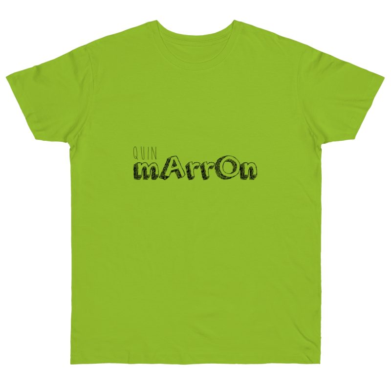 Camiseta punto liso - Verde orquidea - Camiseta «Quin marrón»