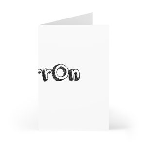 Tarjetas de felicitacion (7 uds.) - Camiseta «Quin marrón»