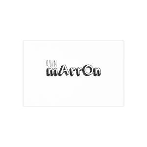 Tarjetas de visita (100 uds.) - Camiseta «Quin marrón»