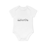 Body bebe manga corta organico - Blanco - Camiseta «Quin marrón»
