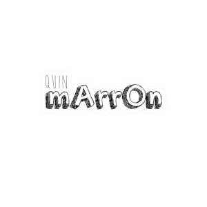 Pegatinas de vinilo troqueladas - Camiseta «Quin marrón»