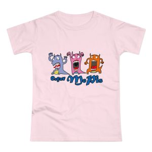 Camiseta mujer punto liso - Rosa orquidea - Camiseta «Caçar MoPis» sobre fondo negro