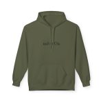 Sudadera Softstyle con capucha - Verde militar - Camiseta «Quin marrón»