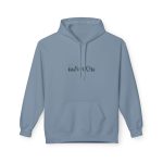 Sudadera Softstyle con capucha - Azul piedra - Camiseta «Quin marrón»