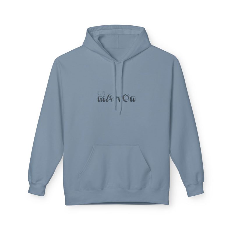 Sudadera Softstyle con capucha - Azul piedra - Camiseta «Quin marrón»