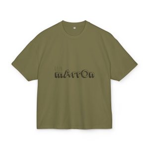 Camiseta box ultra gruesa - Verde oliva - Camiseta «Quin marrón»
