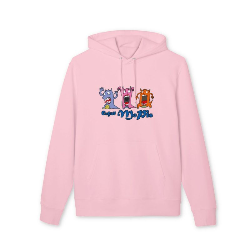 Sudadera Cruiser 2.0 - Rosa algodon - Camiseta «Caçar MoPis» sobre fondo negro