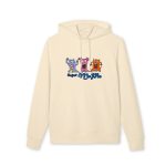Sudadera Cruiser 2.0 - Natural crudo - Camiseta «Caçar MoPis» sobre fondo negro