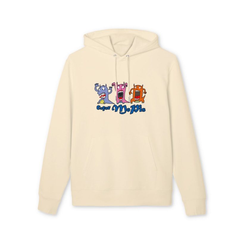 Sudadera Cruiser 2.0 - Natural crudo - Camiseta «Caçar MoPis» sobre fondo negro