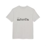 Camiseta oversize gruesa - Gris jaspeado claro - Camiseta «Quin marrón»