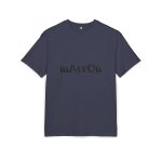 Camiseta oversize gruesa - Azul marino - Camiseta «Quin marrón»