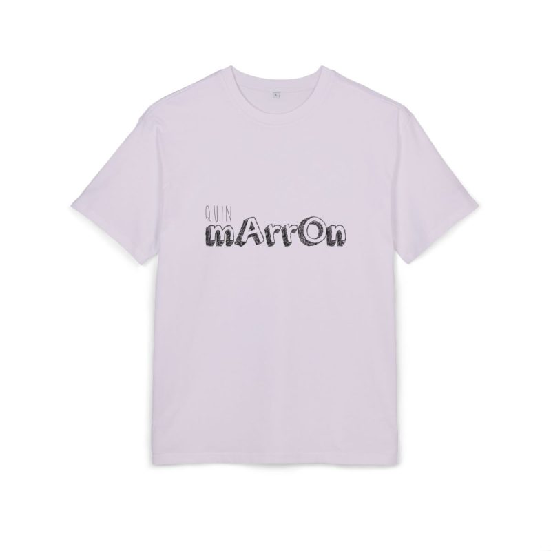 Camiseta oversize gruesa - Lila - Camiseta «Quin marrón»