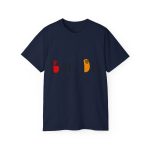 Camiseta ultra algodon - Azul marino - Camiseta Bon dia tot lo dia