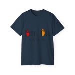 Camiseta ultra algodon - Azul crepusculo - Camiseta Bon dia tot lo dia