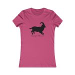 Camiseta mujer Favorite - Frambuesa - Miotragus balearicus
