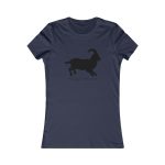 Camiseta mujer Favorite - Azul marino - Miotragus balearicus