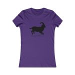 Camiseta mujer Favorite - Morado equipo - Miotragus balearicus