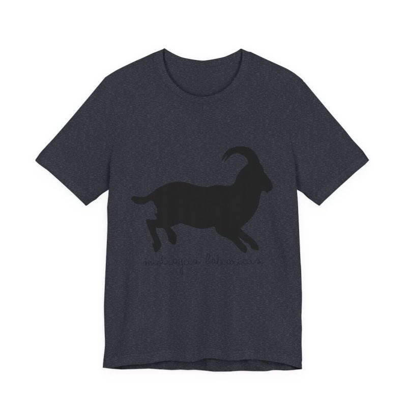 Camiseta jersey manga corta - Azul marino jaspeado - Miotragus balearicus