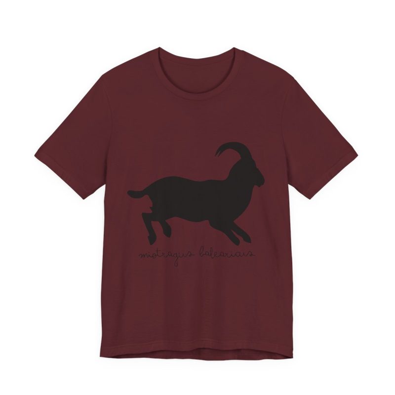 Camiseta jersey manga corta - Granate - Miotragus balearicus