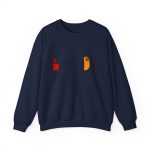 Sudadera cuello redondo - Azul marino - Camiseta Bon dia tot lo dia