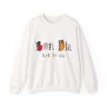 Sudadera cuello redondo - Blanco - Camiseta Bon dia tot lo dia