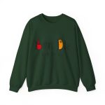 Sudadera cuello redondo - Verde bosque - Camiseta Bon dia tot lo dia