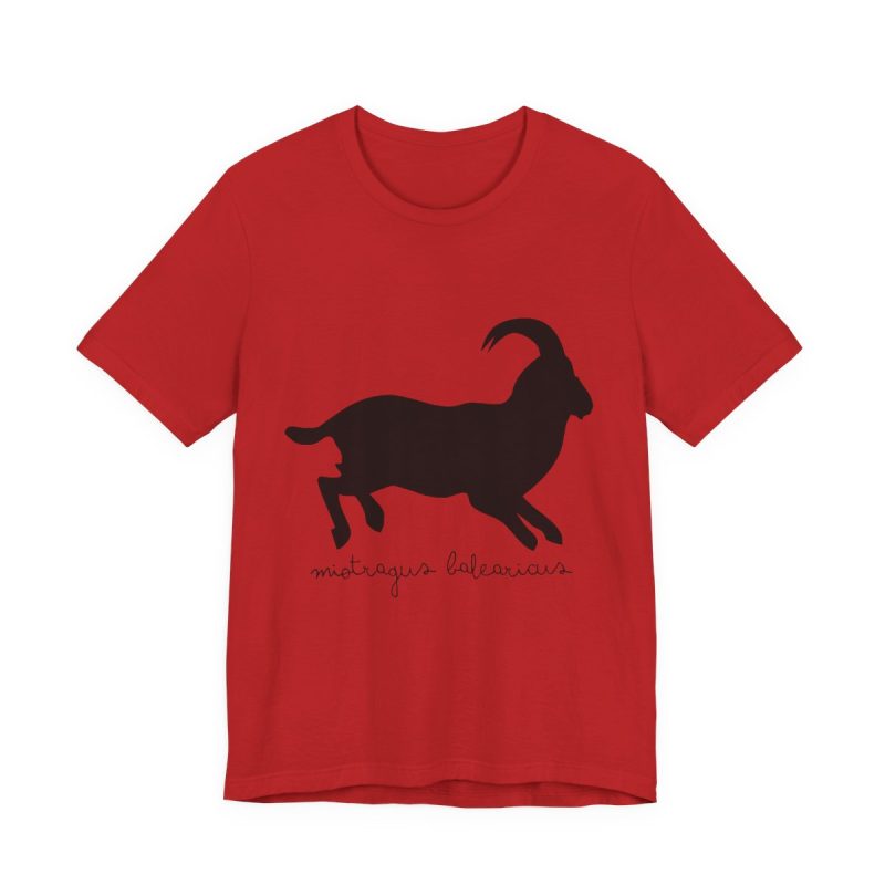 Camiseta jersey manga corta - Rojo - Miotragus balearicus