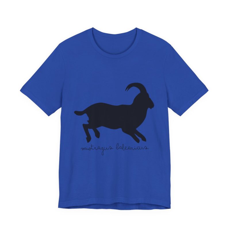 Camiseta jersey manga corta - Azul royal autentico - Miotragus balearicus