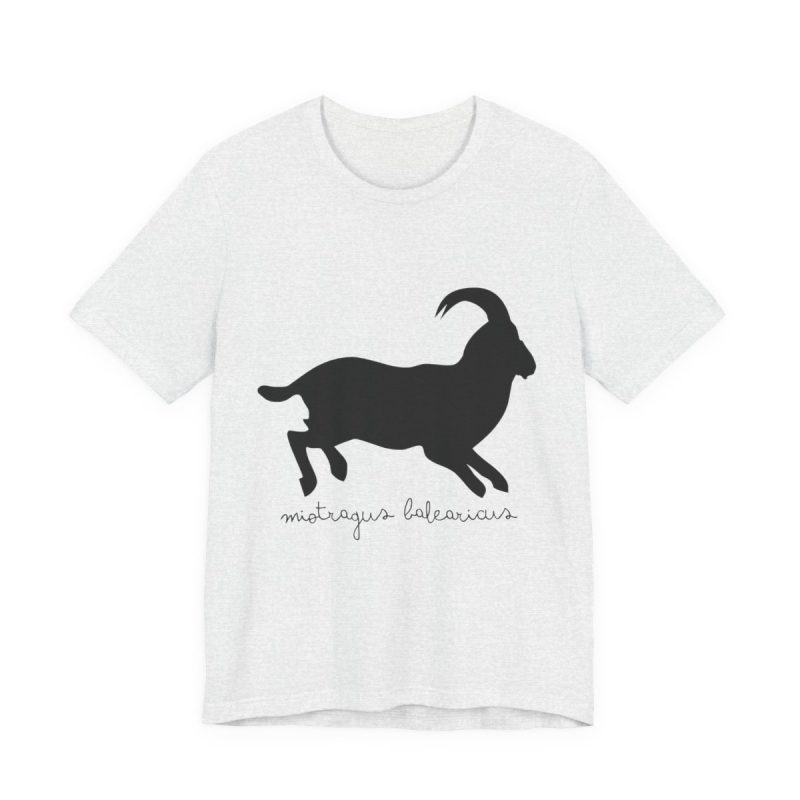 Camiseta jersey manga corta - Gris ceniza - Miotragus balearicus