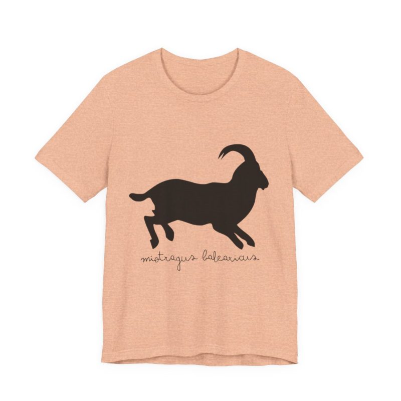 Camiseta jersey manga corta - Melocoton jaspeado - Miotragus balearicus