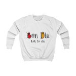 Sudadera infantil - Blanco artico - Camiseta Bon dia tot lo dia