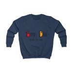 Sudadera infantil - Azul marino Oxford - Camiseta Bon dia tot lo dia