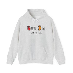 Sudadera con capucha - Gris ceniza - Camiseta Bon dia tot lo dia