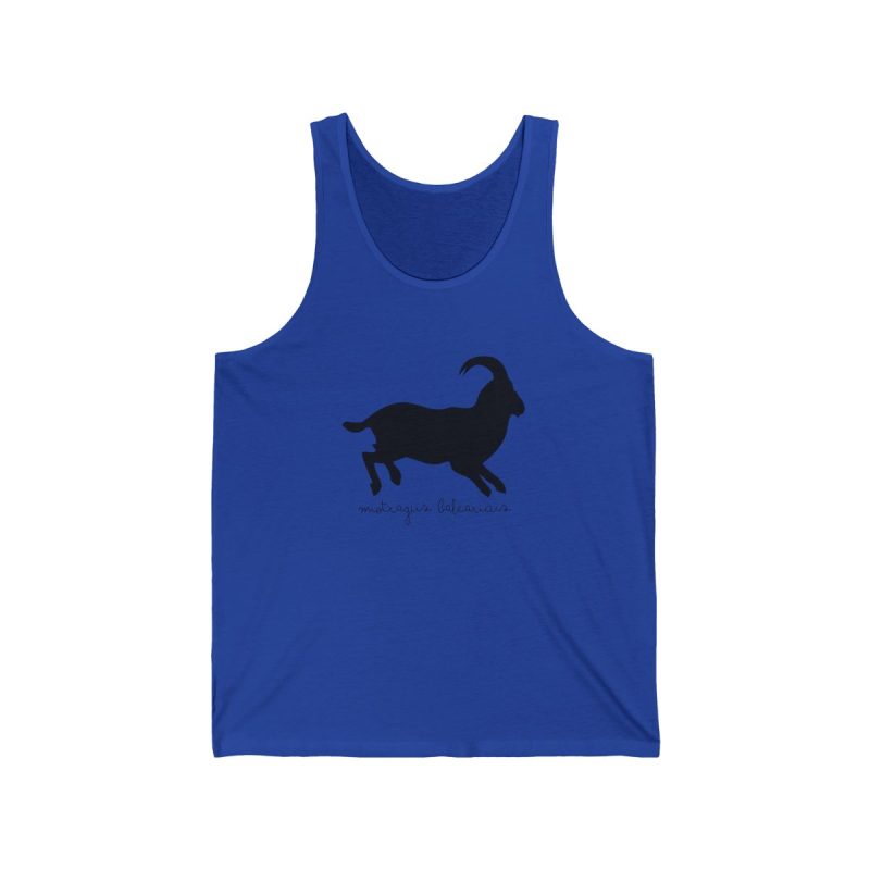 Camiseta de tirantes - Azul royal autentico - Miotragus balearicus