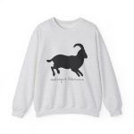 Sudadera cuello redondo - Gris ceniza - Miotragus balearicus