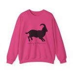 Sudadera cuello redondo - Fucsia intenso - Miotragus balearicus