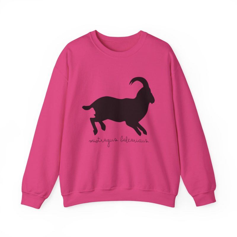 Sudadera cuello redondo - Fucsia intenso - Miotragus balearicus