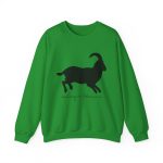 Sudadera cuello redondo - Verde irlandes - Miotragus balearicus