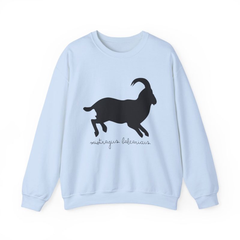 Sudadera cuello redondo - Azul claro - Miotragus balearicus