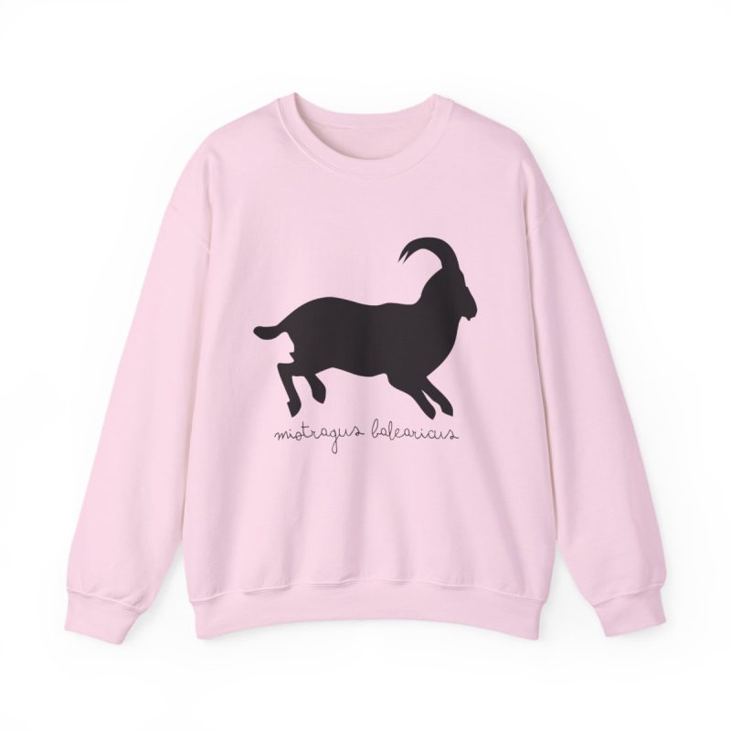 Sudadera cuello redondo - Rosa claro - Miotragus balearicus